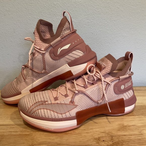 Li-Ning Other - Size 12 Li-Ning 2020 CJ MCCOLLUM SPEED VI Premium Mens Basketball shoes Pink